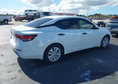 2025 Nissan Sentra S from USA, damaged, VIN 3N1AB8BV8SY253780